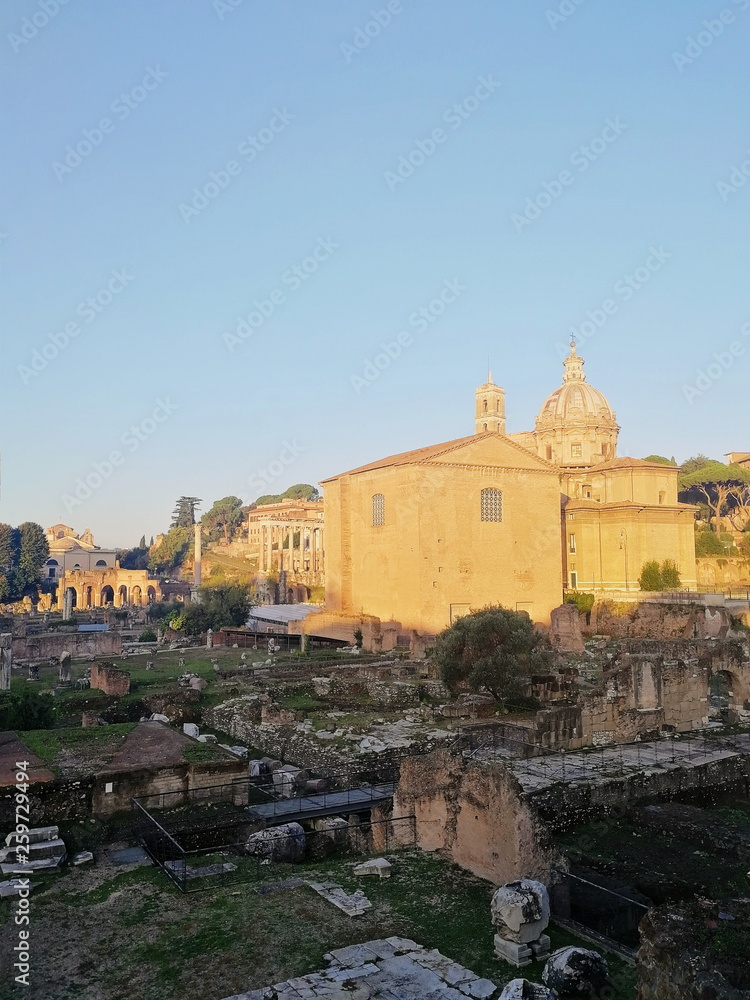 Rome, Italy. Photo of old city