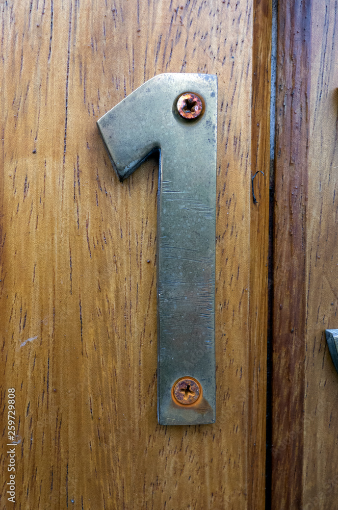 Written Wording in Distressed State Typography Found Number 1 Written Wording in Distressed State Typography Found Number 1
