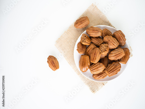 buckwheat madeleine cookies