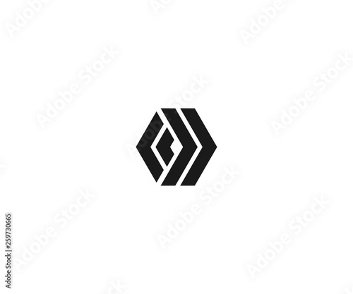 cube logo design template