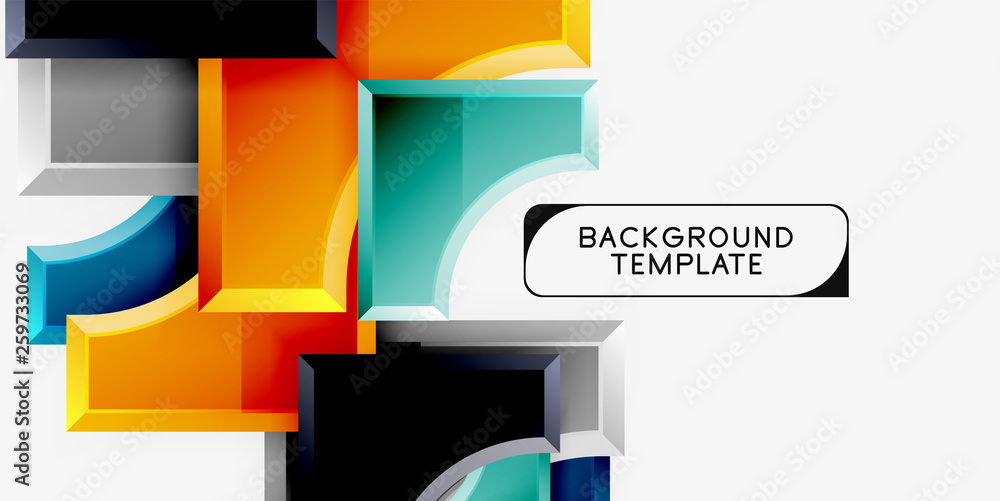 Modern geometrical abstract background Modern geometrical abstract background