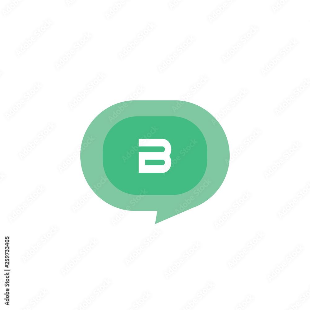 Initial Letter Logo B Template Vector Design Initial Letter Logo B Template Vector Design