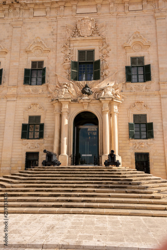 Fototapeta Naklejka Na Ścianę i Meble -  The Grand Master's Palace is a building located in the city of Valletta in Malta.