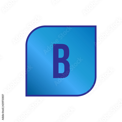 Initial Letter Logo B Template Vector Design