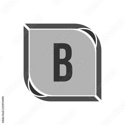 Initial Letter Logo B Template Vector Design