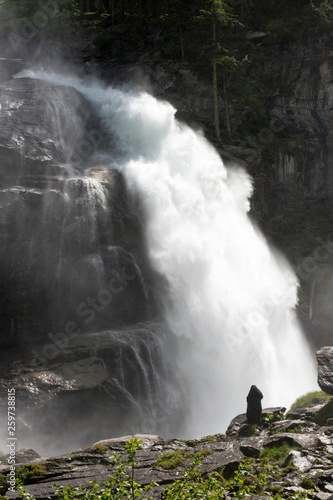 Krimmler Wasserfall in den Tiroler Bergen © Alois Endl