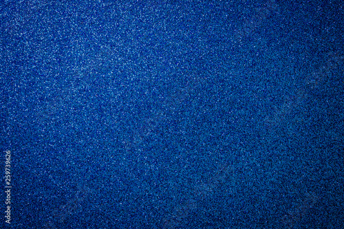 Foto Metallic glitter blue background