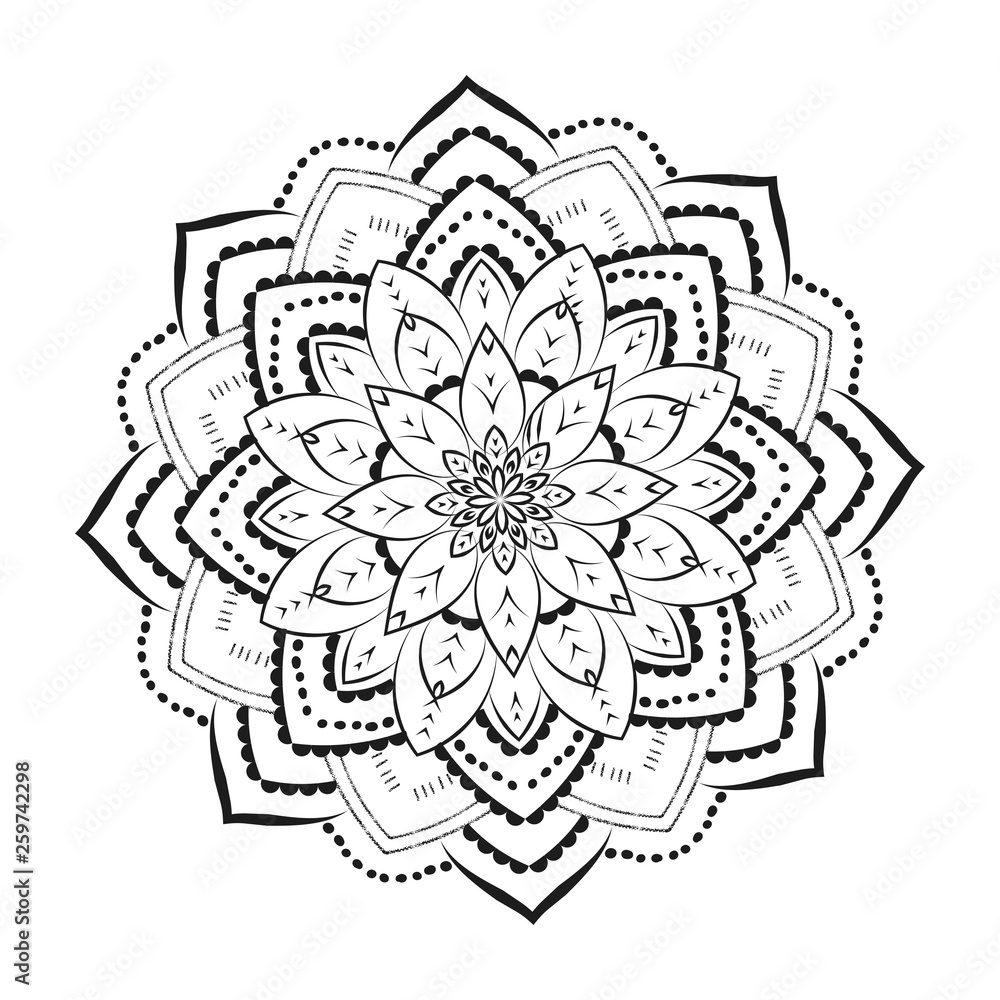 Beautiful VECTOR mandala Beautiful VECTOR mandala