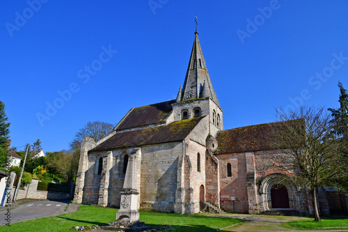 Gaillon sur Moncient; France - may 27 2018 : picturesque village photo