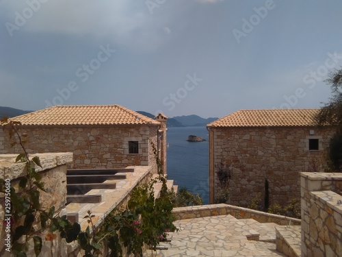 View of islet above Bella Vraka Sivota