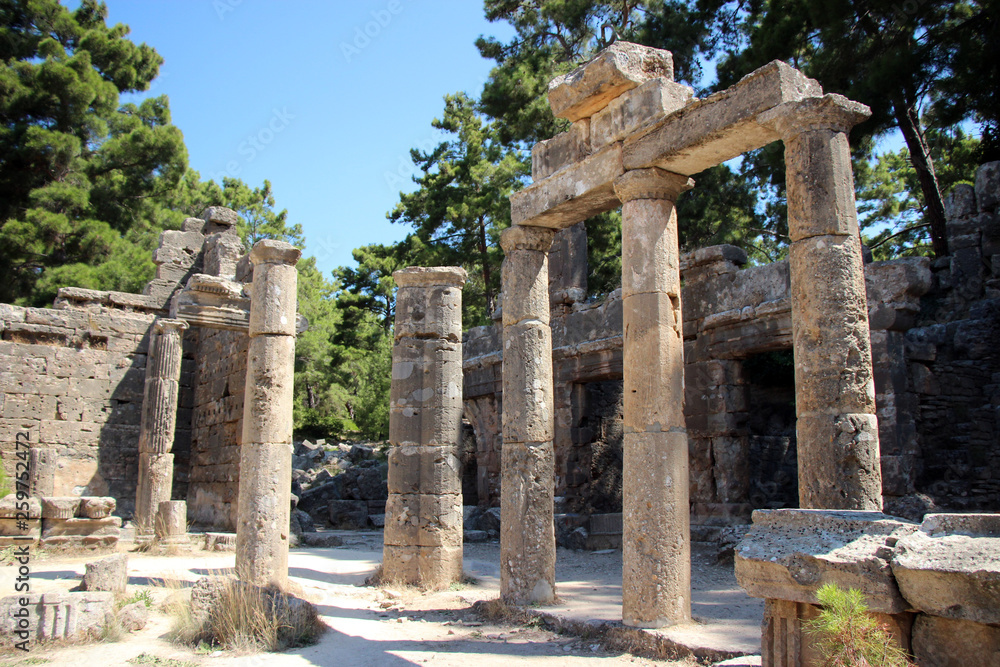 Antike Architektur der Römer in Manavgat