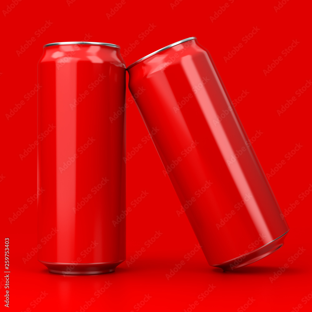 Aluminum Red Soda Can Aluminum Red Soda Can