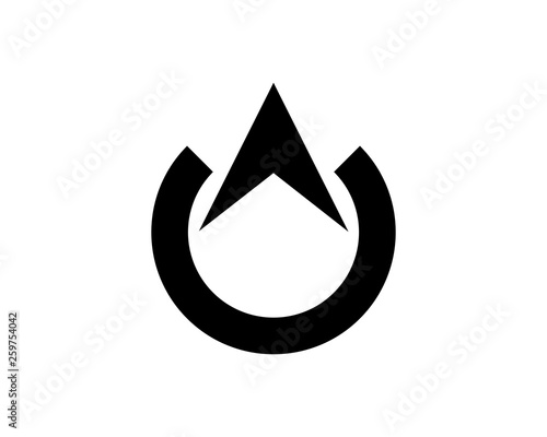 North Arrow Simple Logo