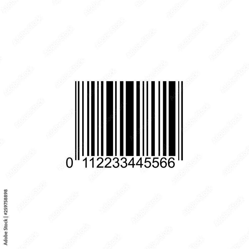 Realistic bar code icon. A modern simple flat barcode. Marketing, the concept of the Internet. Fashionable vector sign of a market trademark for website design, mobile application. Bar code logo Realistic bar code icon. A modern simple flat barcode. Marketing, the concept of the Internet. Fashionable vector sign of a market trademark for website design, mobile application. Bar code logo
