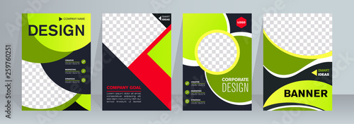 Business Roll Up. Standee Design. Banner Template. Presentation and Brochure.