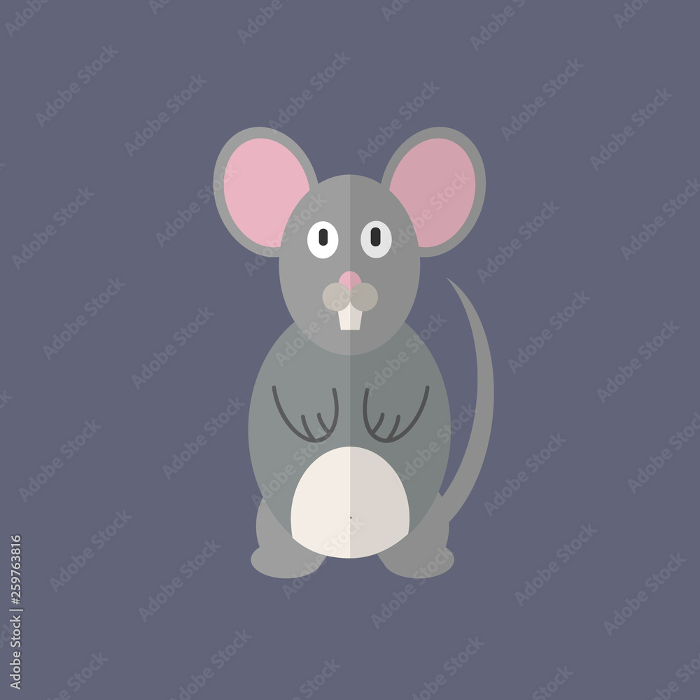 Flat design style animal avatar icon set. Vector illustration. Flat design style animal avatar icon set. Vector illustration.