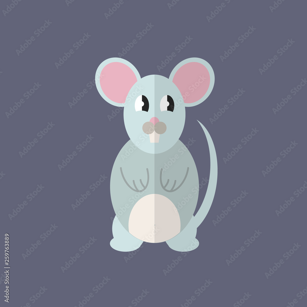 Flat design style animal avatar icon set. Vector illustration. Flat design style animal avatar icon set. Vector illustration.