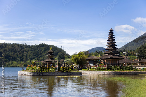 Ulun Danu Beratan Temple in Bali  Indonesia