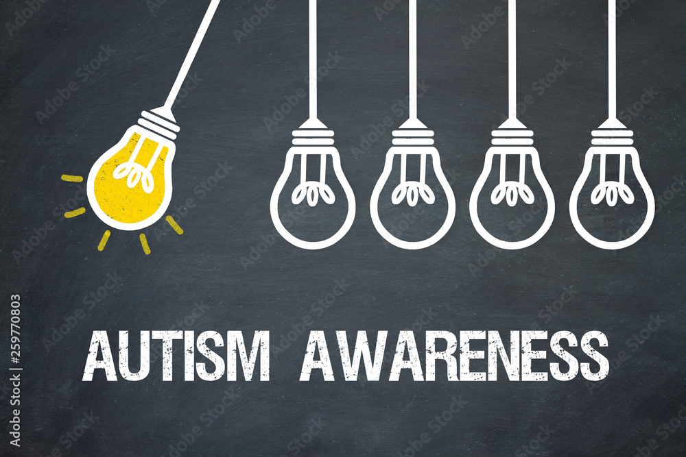 Fototapeta premium Autism Awareness