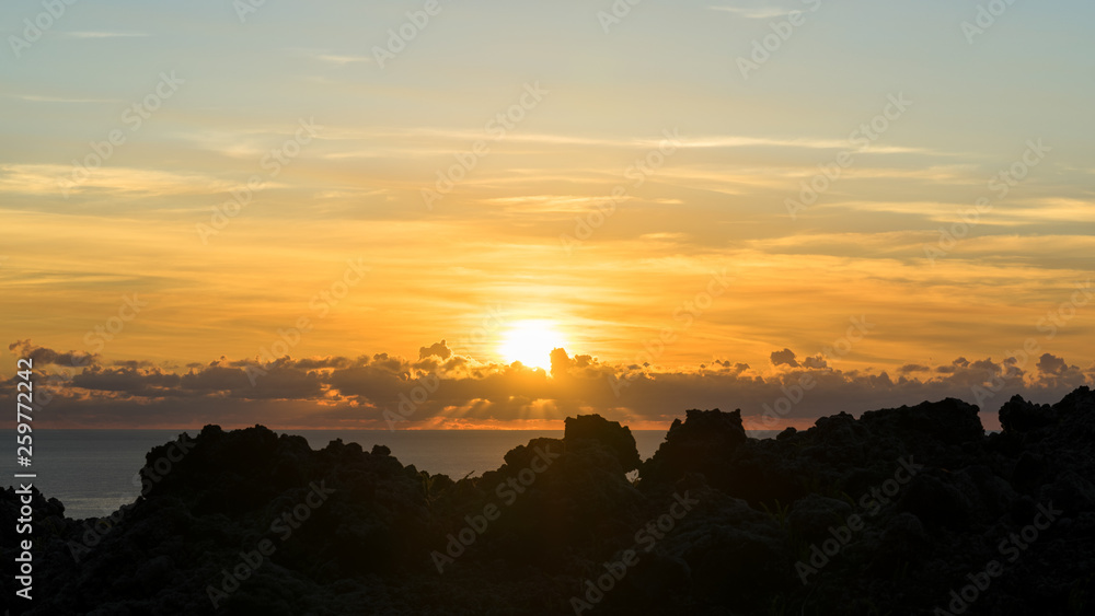 Obraz premium ciel et soleil