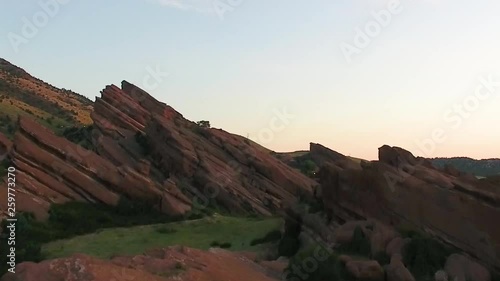 Colorado Red Rocks Drone park 4K