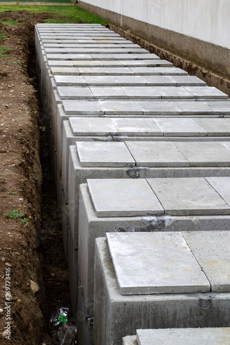 Scavo e basi per costruzione di nuovi corpo loculi cimiteriali
