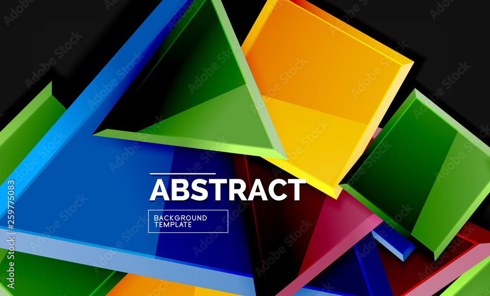Shiny style geometric background Shiny style geometric background