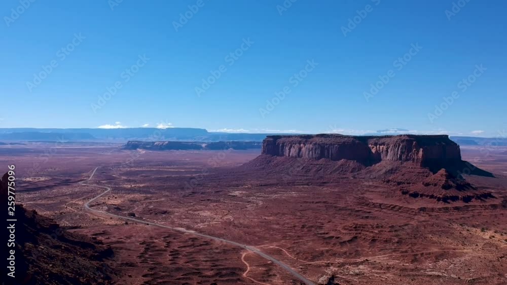 Aerial view of Monument Valley, Arizona, USA Aerial view of Monument Valley, Arizona, USA