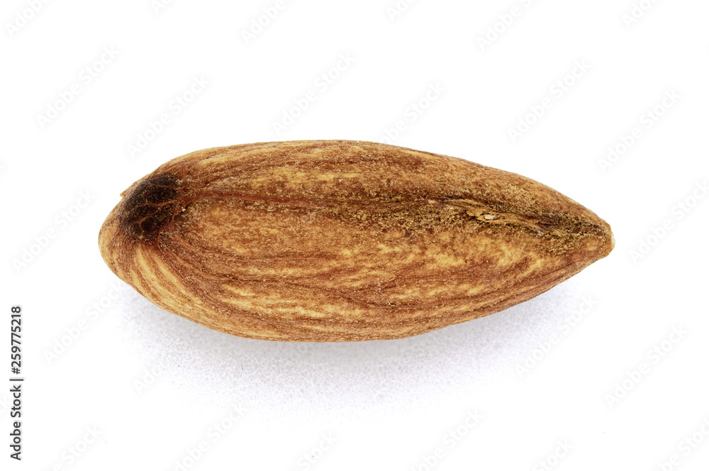 almonds isolated on white background almonds isolated on white background