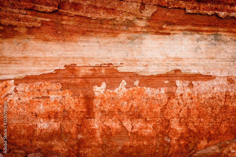 Naklejka premium Red Flake sandstone southwest