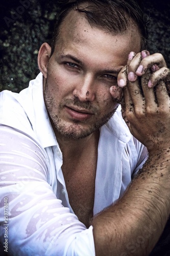 portrait of a man,外国人