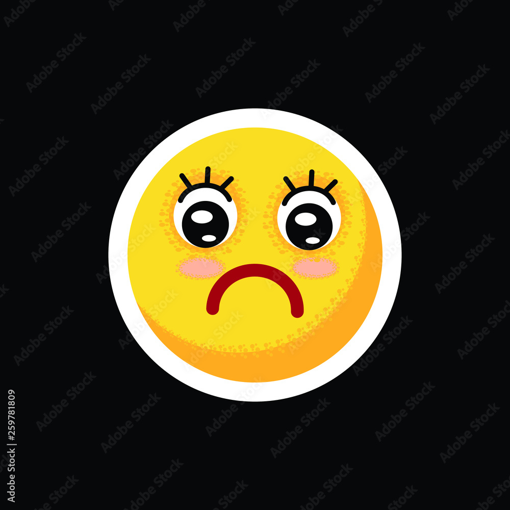 Smiley.Face with emotions. Icon. On separate layers. Vector illustration. Smiley.Face with emotions. Icon. On separate layers. Vector illustration.