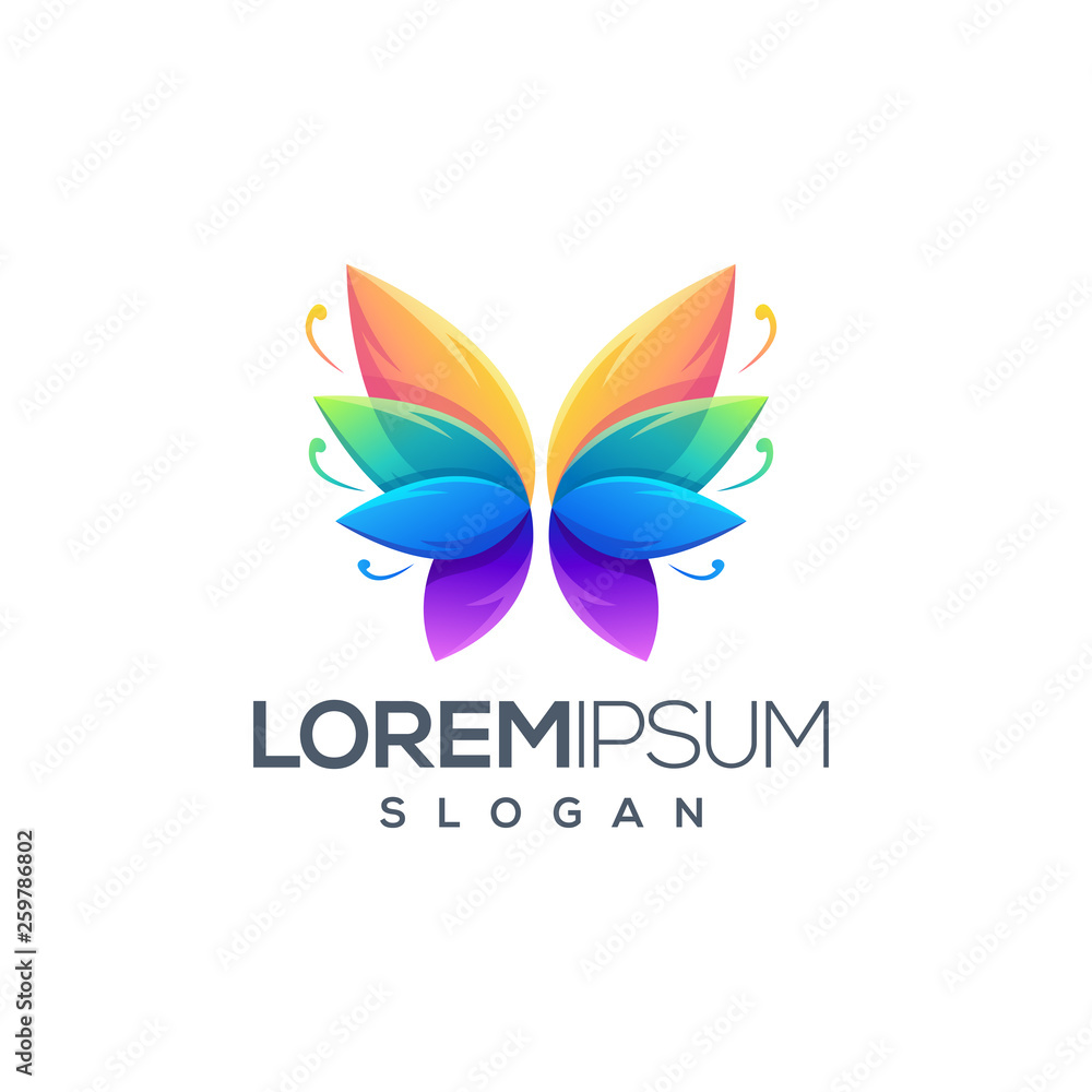 awesome butterfly logo design design vector awesome butterfly logo design design vector