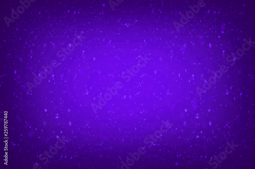 Abstract grape violet/purple blur glitter confetti bokeh splash lights with sparkle dust composition background for celebration, party. Luxury rich texture. Effect shine dust background illustration