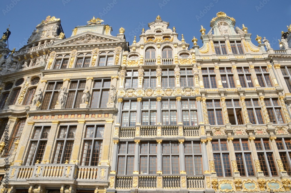 Row of buildings in Brussels