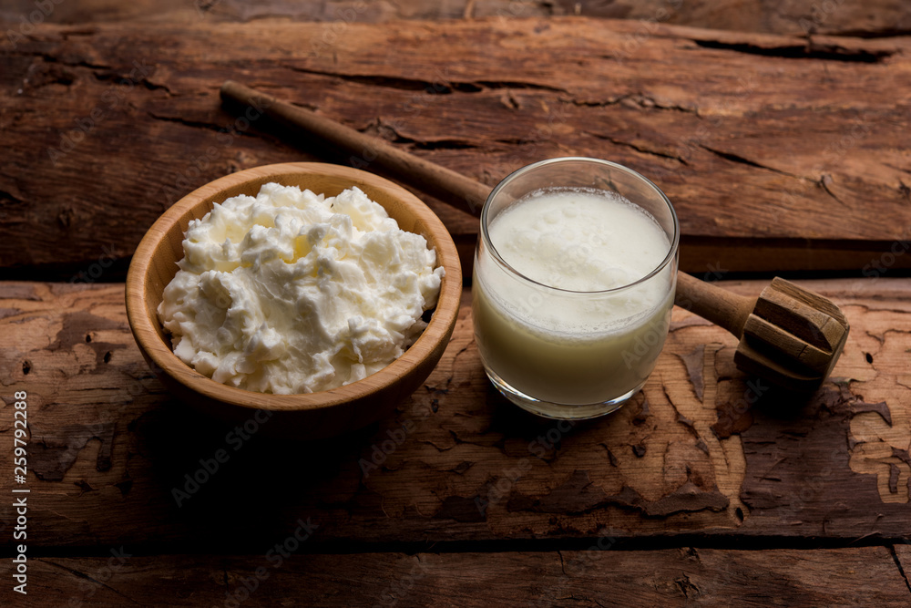 Homemade white Butter or Makhan/Makkhan in Hindi, served in a bowl. selective focus Homemade white Butter or Makhan/Makkhan in Hindi, served in a bowl. selective focus