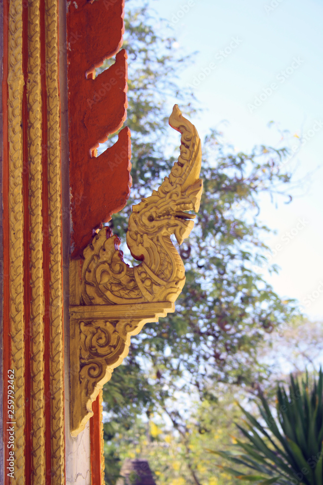 Fototapeta premium 13 February 2019, Wat Chalong, Phuket, Thailand.