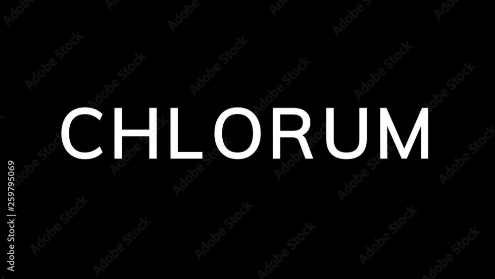 From the Glitch effect arises Element of periodic table CHLORUM. Then the TV turns off. Alpha channel Premultiplied - Matted with color black From the Glitch effect arises Element of periodic table CHLORUM. Then the TV turns off. Alpha channel Premultiplied - Matted with color black