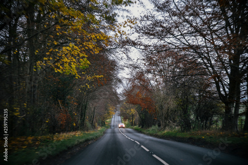 Country Road in England