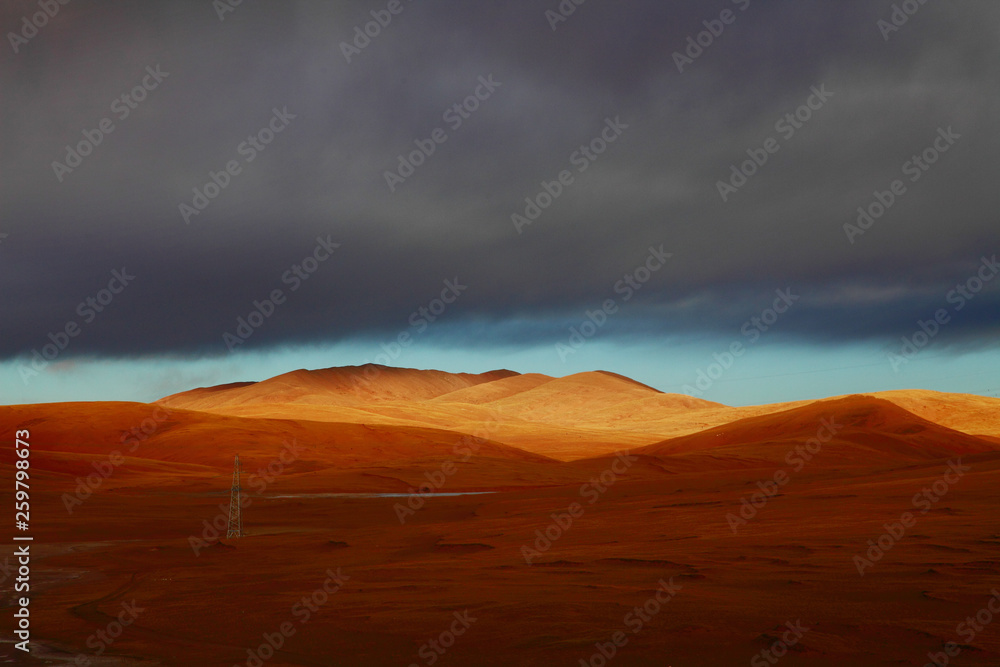 Fototapeta premium Tibet landscape