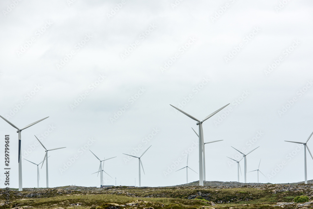 Windpark auf der Insel Smøla Windpark auf der Insel Smøla