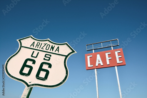 Cafe sign in Arizona.