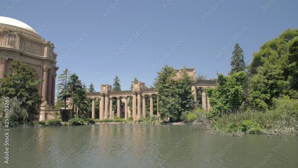 View of The Palace of Fine Arts Theatre, San Francisco, California, USA View of The Palace of Fine Arts Theatre, San Francisco, California, USA