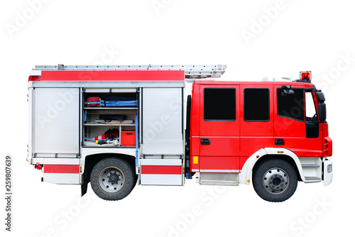 Fire rescue vehicle