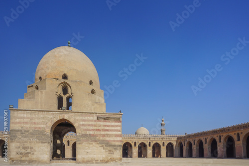 Cairo, Egypt: The ablution fountain of the Mosque of Ibn Tulun (879 AD) -- the oldest in Cairo surviving in its original form and the largest.