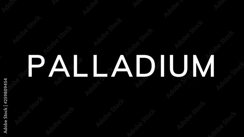 From the Glitch effect arises Element of periodic table PALLADIUM. Then the TV turns off. Alpha channel Premultiplied - Matted with color black From the Glitch effect arises Element of periodic table PALLADIUM. Then the TV turns off. Alpha channel Premultiplied - Matted with color black