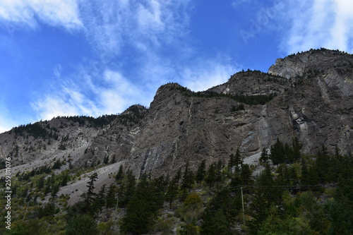 Rocky mountain range