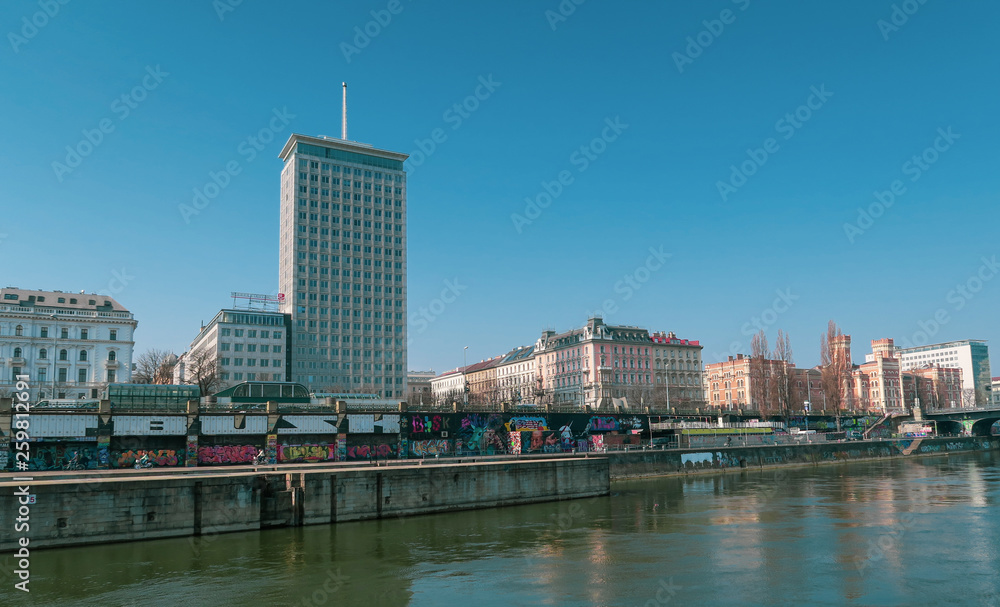 Obraz premium Miasto Wiedeń