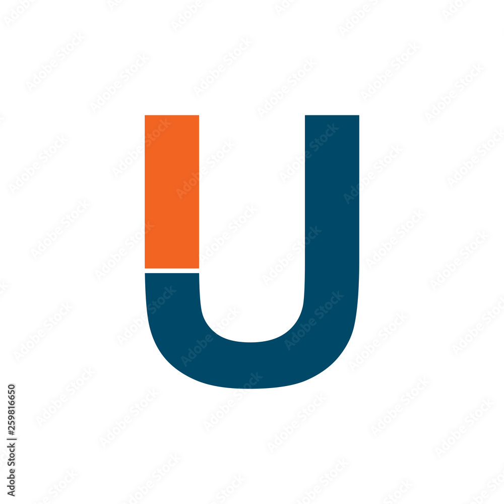 U letter logo design vector template U letter logo design vector template
