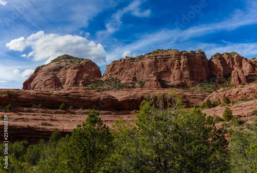 Iconic Desert and red rock formations of Sedona, Arizona